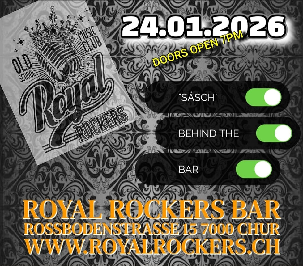 behind the bar: "Säsch"