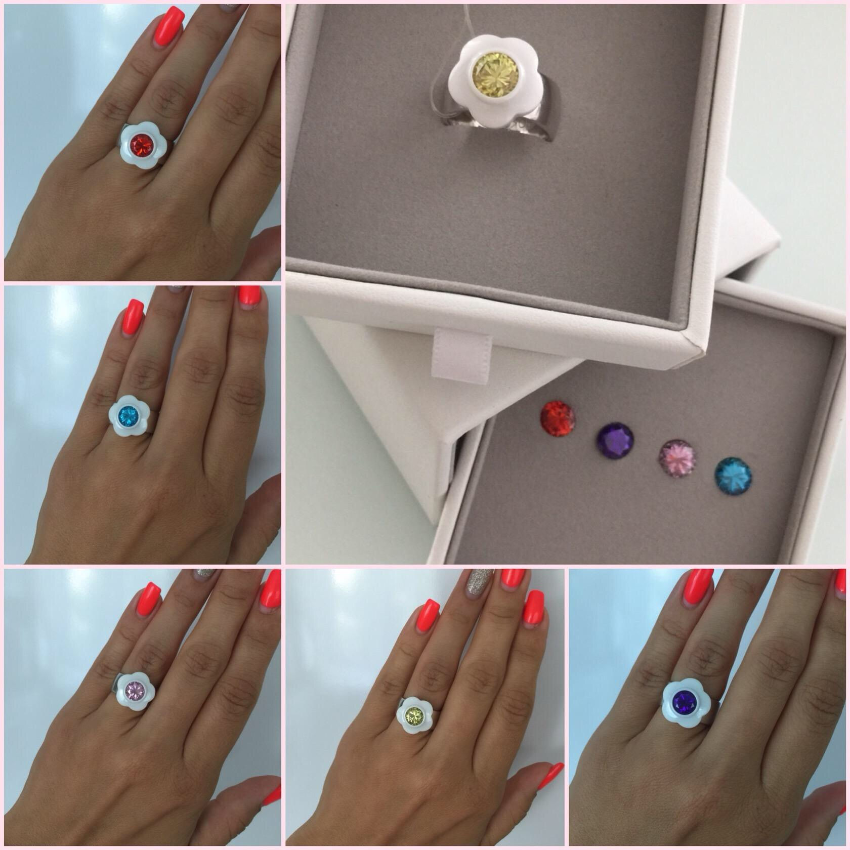 Кольцо-трансформер из серебра 