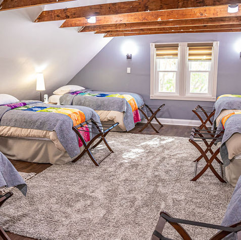 Third Bedroom with 4 twin beds and 2 full beds