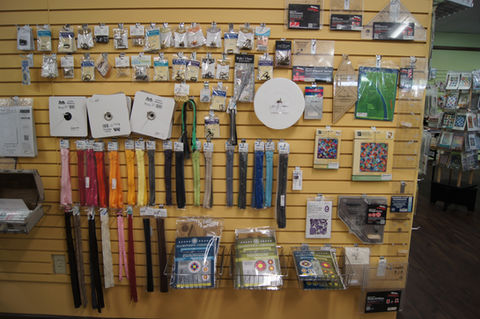 Miscellaneous Notions - zippers and bag supplies