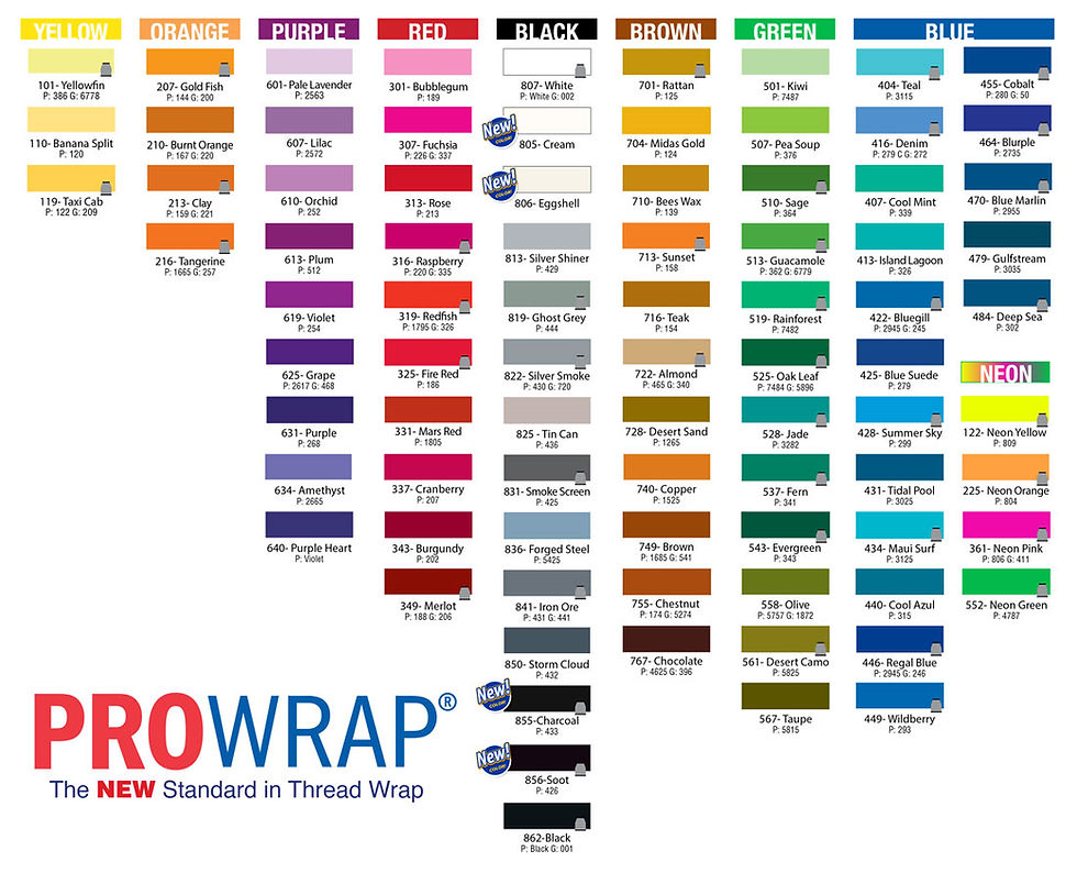 Thumbnail: ProWrap ColorFast Rod Winding Thread