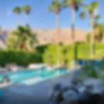 VRBO poolside retreat in Palm Springs