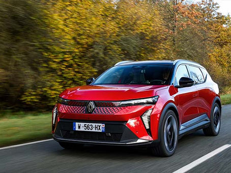 The New Renault Scenic E-Tech: French Polish Meets Family Range