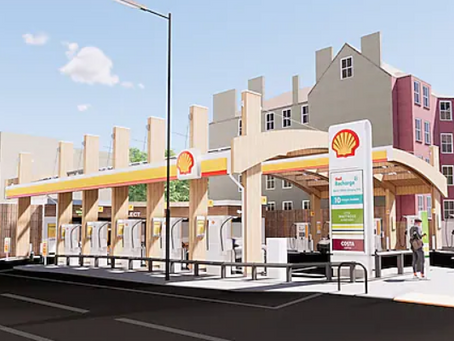 Out with the fuel pump, in with the EV charger, at your local service station.