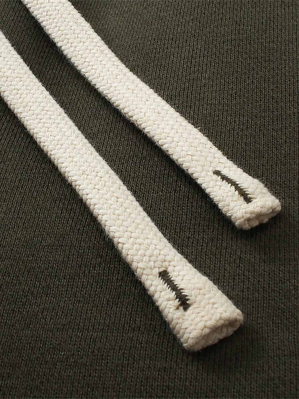 Thumbnail: Unisex Solid Color Fleece Straight Leg Pants