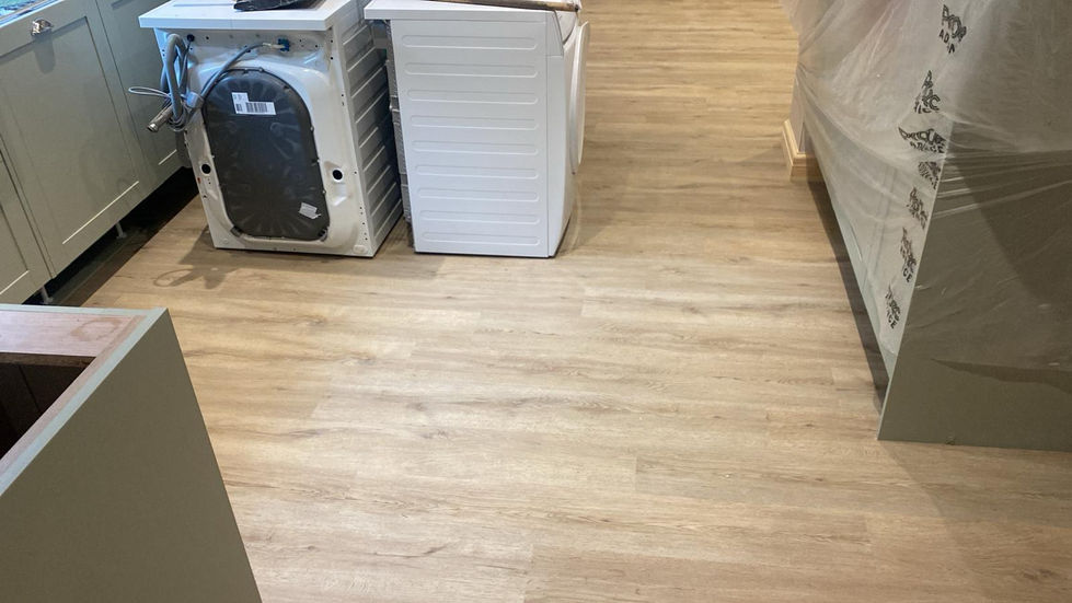 Colonia Freshfield Oak installation in a home