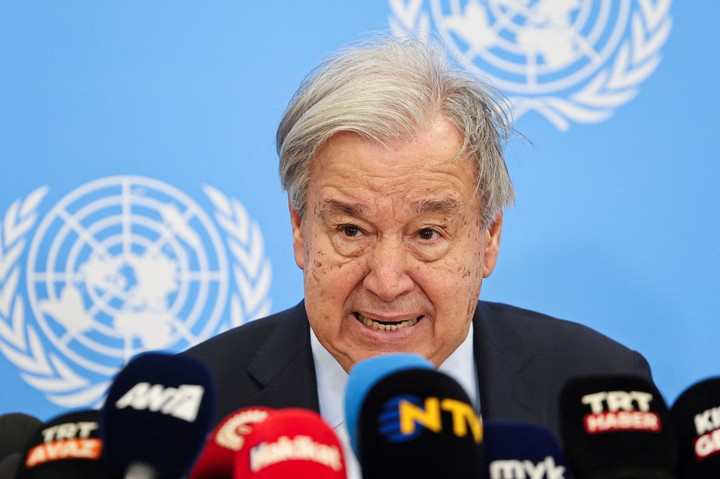 Antonio Guterres, secretario general de la ONU