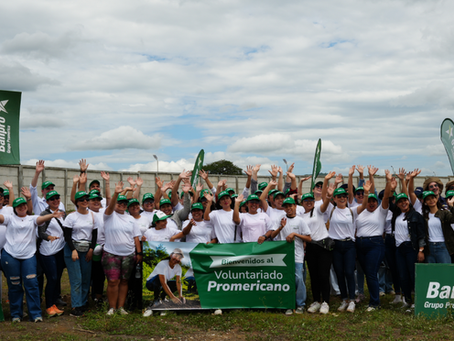 Banpro participa en campaña de reforestación y sembrando oxígeno en proyectos urbanísticos