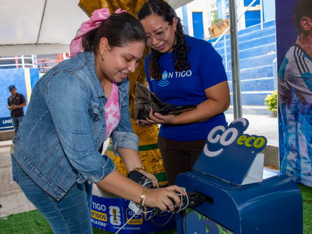 Universitarios se suman a jornada de reciclaje electrónico impulsada por Tigo Nicaragua
