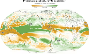 Organizaciones meteorológicas internacionales advierten de un "Super El Niño".