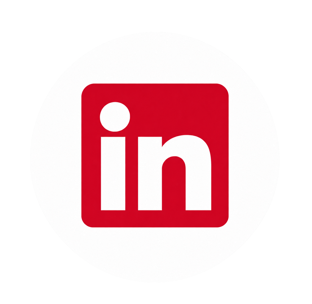 Red LinkedIn Icon on White Circle.png