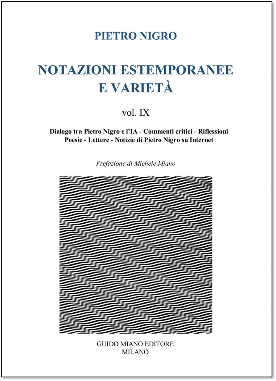 cover pietro nigro notazioni estemporanee