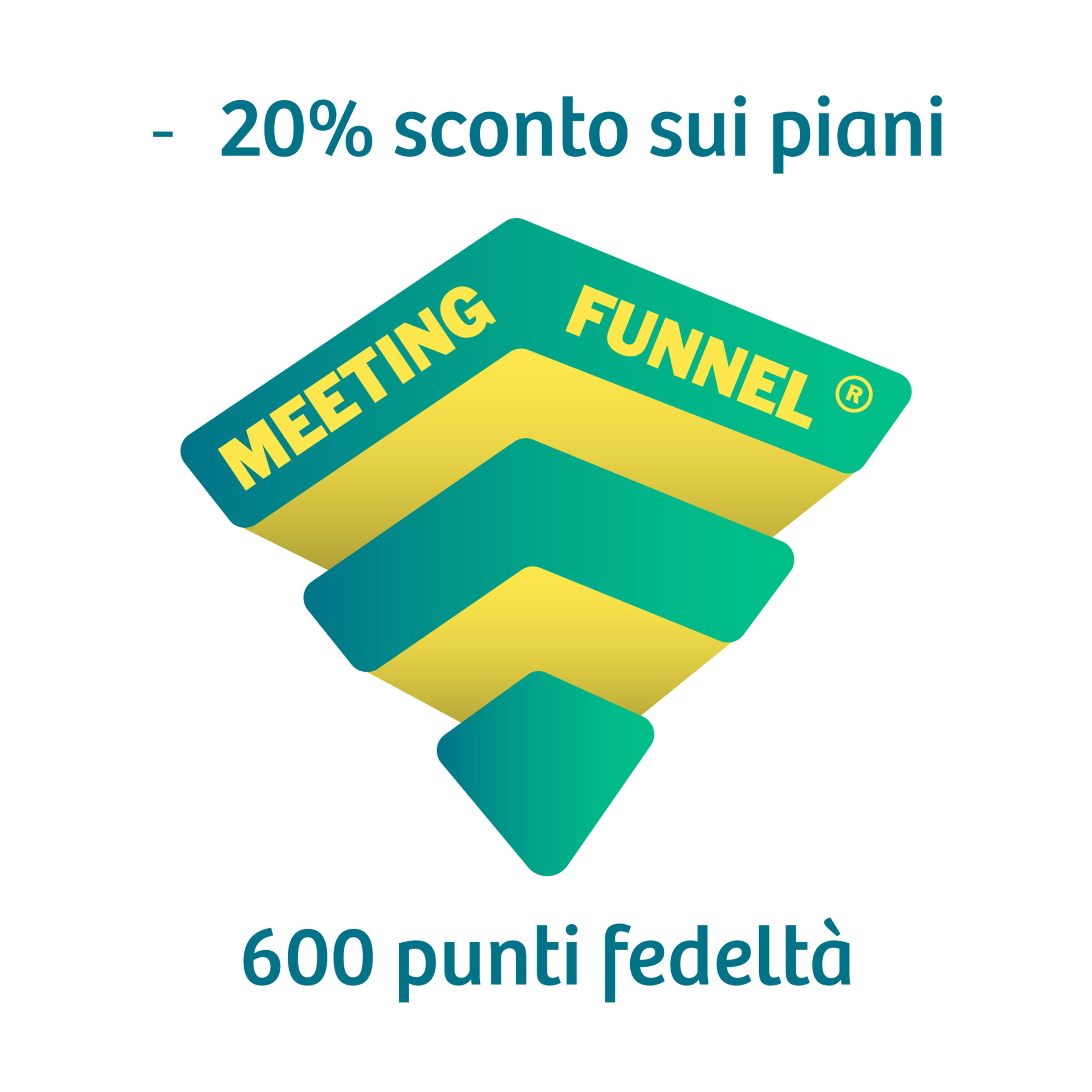 Sconto 20% su tutti i piani di Meeting Funnel