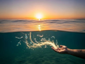 mare pulito senza plastica