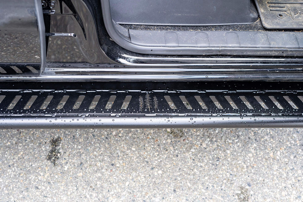 Thumbnail: Protect your 100 Series Land Cruiser/Lexus LX470 with bolt-on, DIY weld-together rock sliders. Strong 2x2” tubing, CNC-cut, n