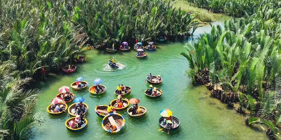 Cam Thanh Coconut Village - a paradise for nature lovers (Image source: Internet)