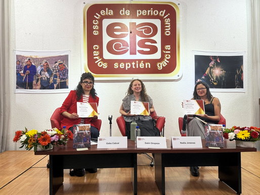 Daliri Oropeza presenta el libro "Yaquis: la resistencia imbatible" en la Escuela de Periodismo Carlos Septién García