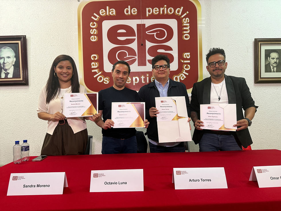 Masterclass en Periodismo televisivo y nuevas plataformas