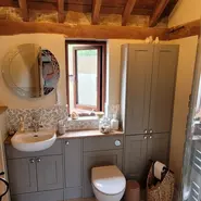 sage bathroom