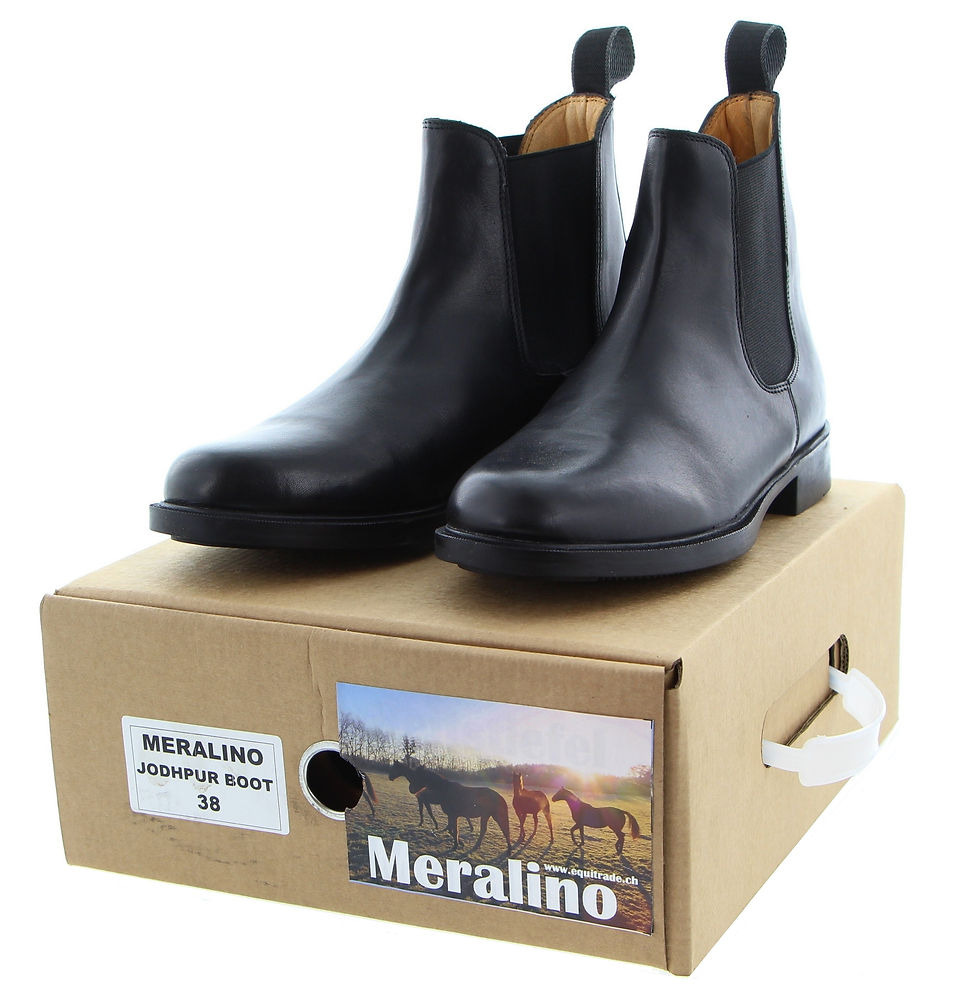 Miniaturbild: Bottine Leder Elast Meralino