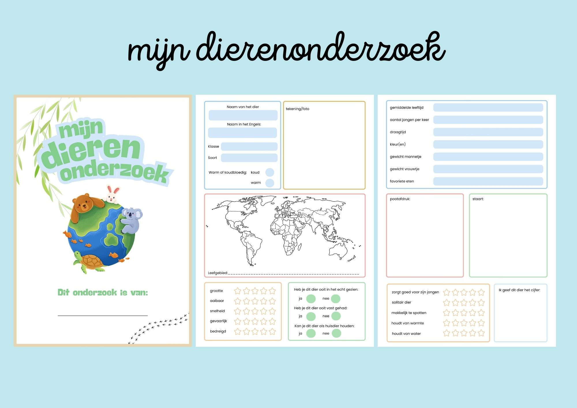 PDF | mijn dierenonderzoek
