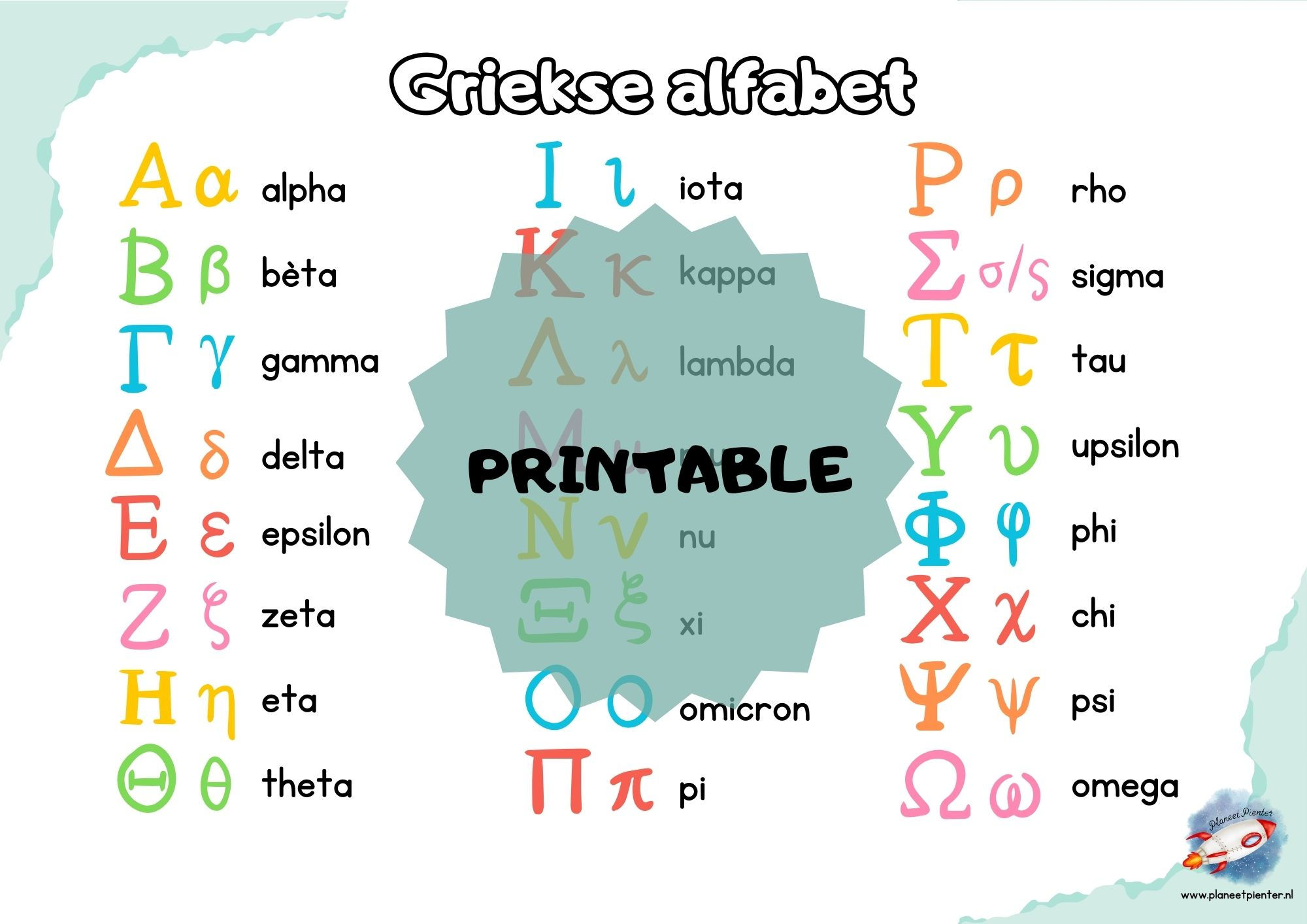 PDF | Griekse alfabet