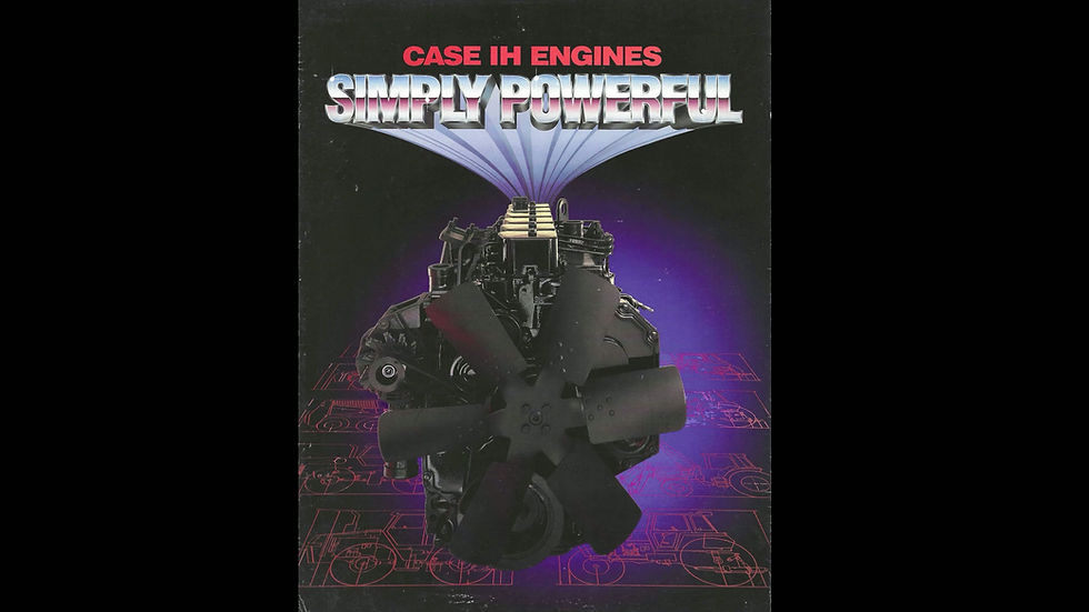 Case IH Engines – “Simply Powerful” (Original Factory Brochure PDF)