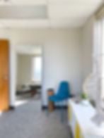 Welcoming and light filled Chiropractic treatment room at Nord Ro Clinic