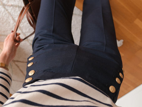 Le costume bleu 
