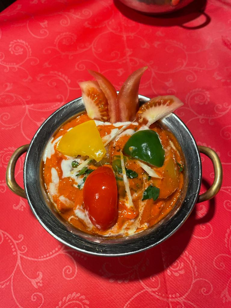 Arranged Food and Objects