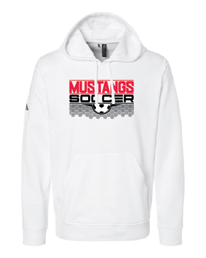 Adidas Fleece Hooded Sweatshirt (Unisex)