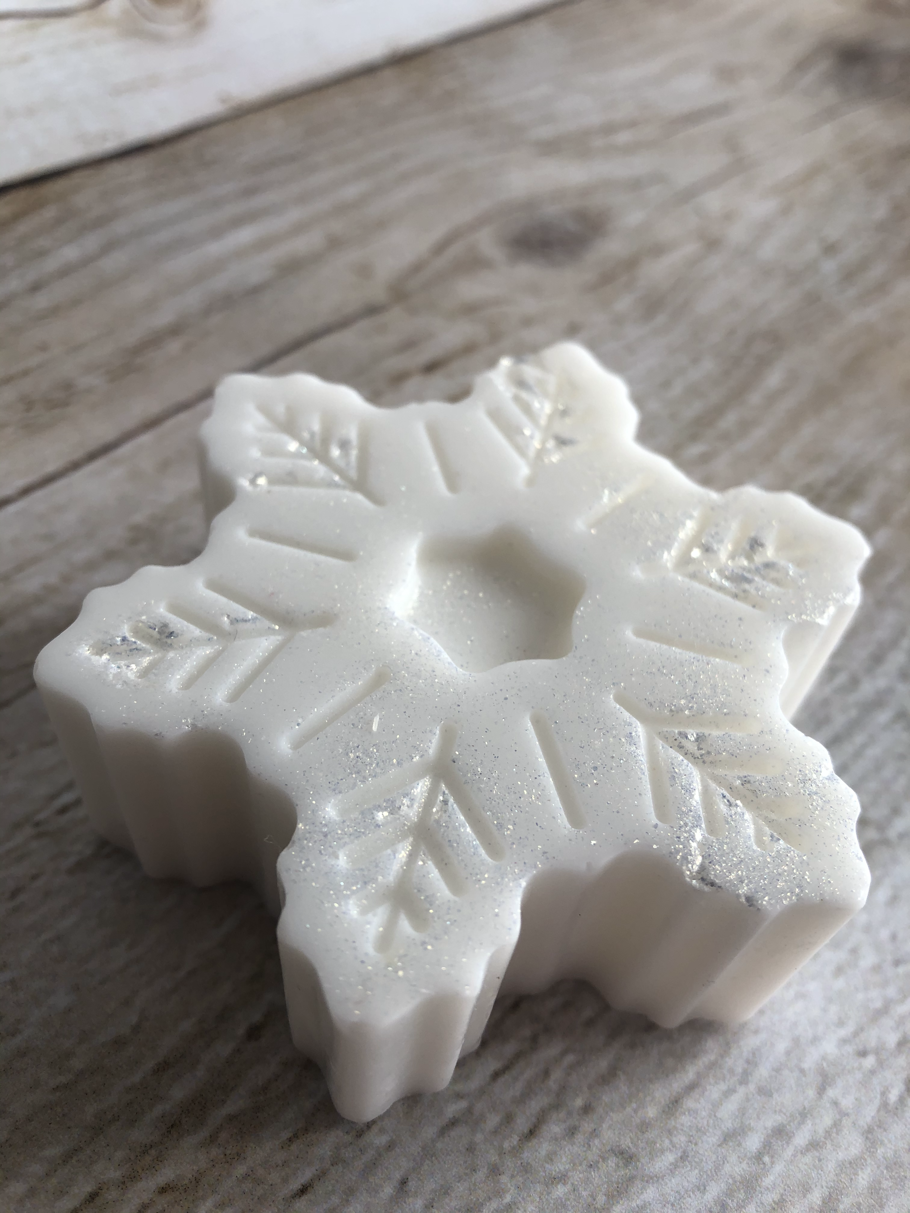 Floco de Natal de glicerina com aroma a abeto de Natal