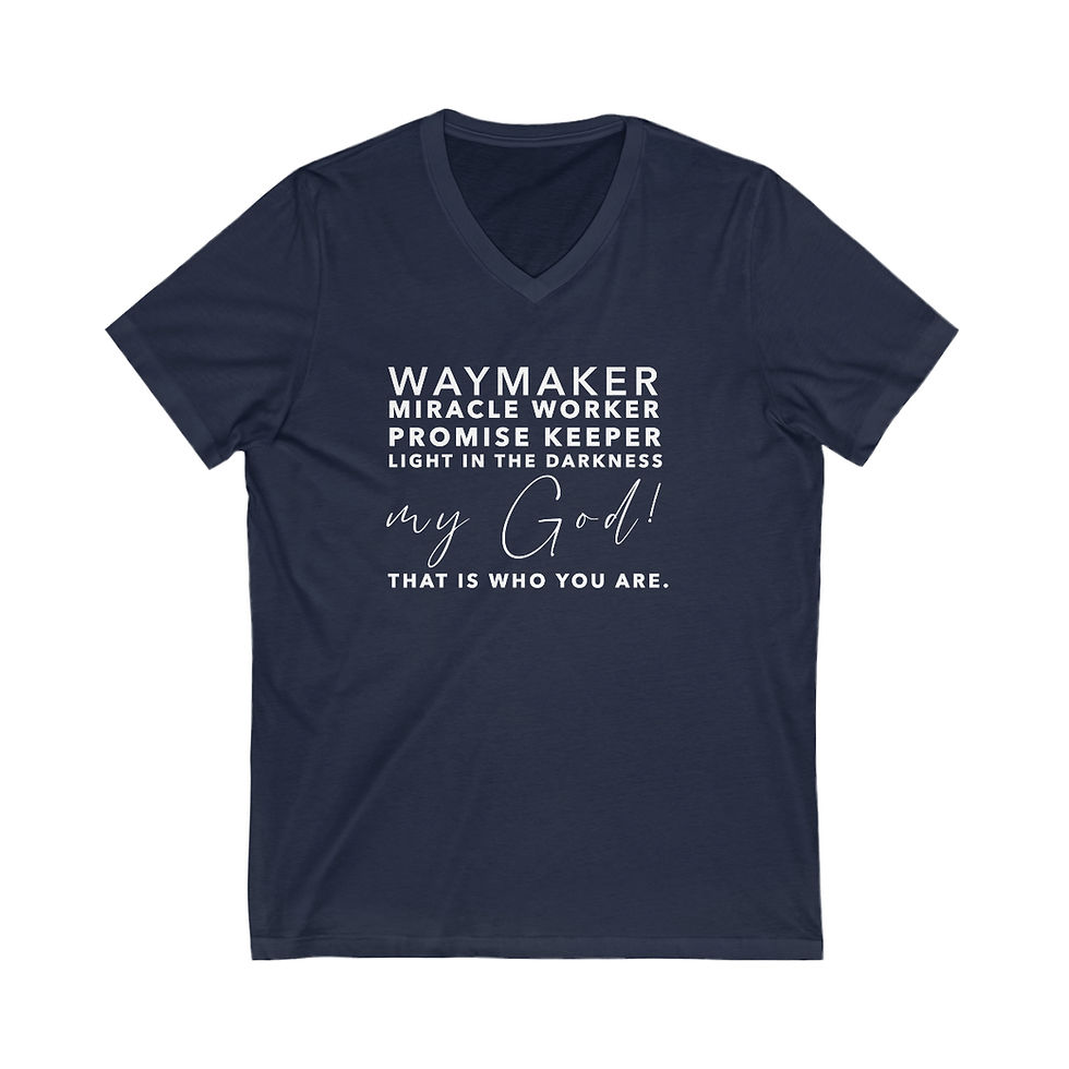 Thumbnail: WAYMAKER Unisex V-Neck Tee