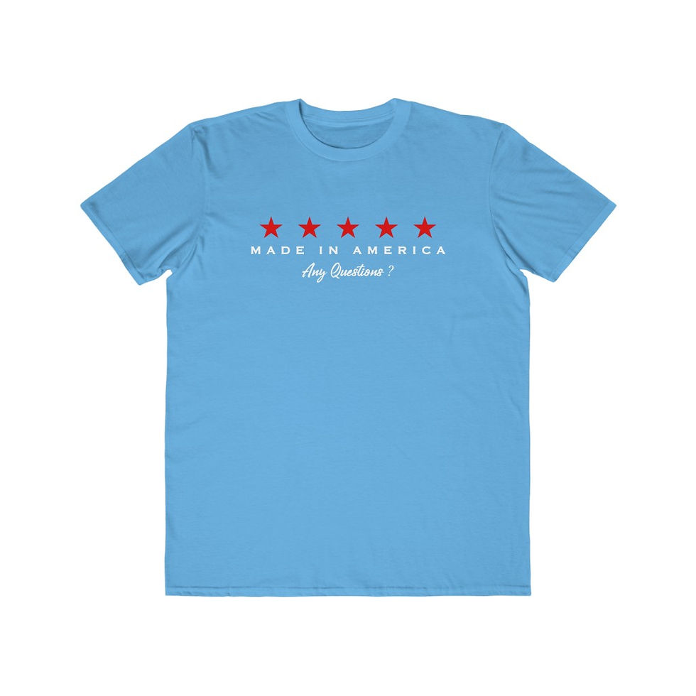 Thumbnail: Made in America - Any Questions? Men's Tee
