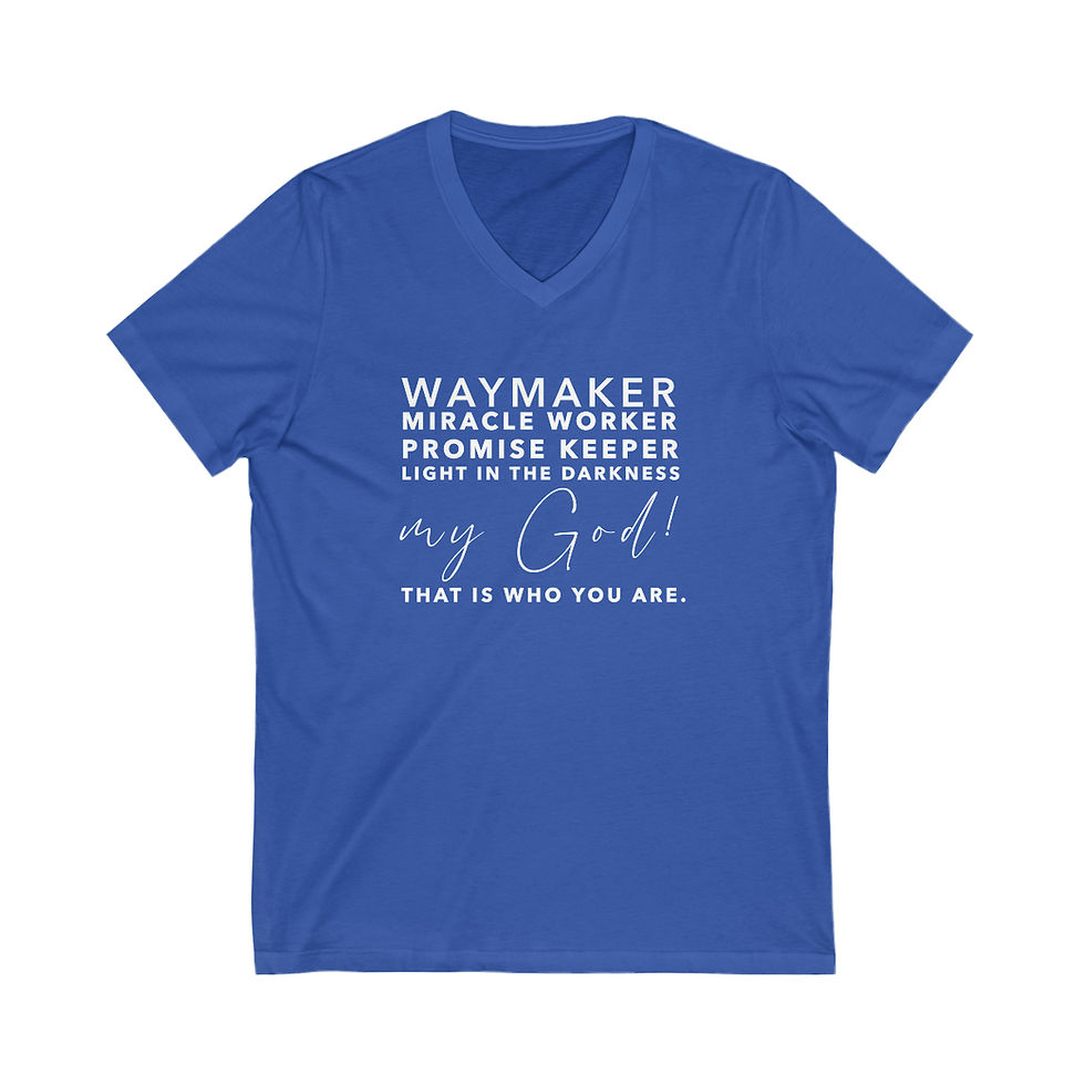 Thumbnail: WAYMAKER Unisex V-Neck Tee