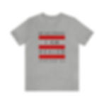 Thumbnail: By His Stripes Unisex Jersey Short Sleeve Tee