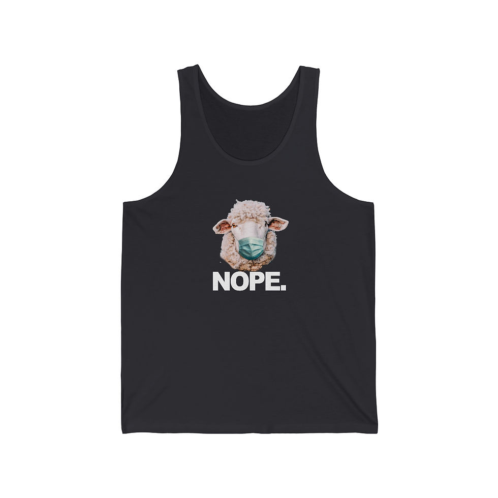 Thumbnail: Sheeple Unisex Jersey Tank