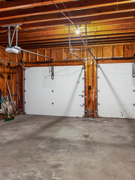 Inspector Joshua Inspecting garage