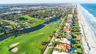 Shoreline of Jacksonville, Florida
