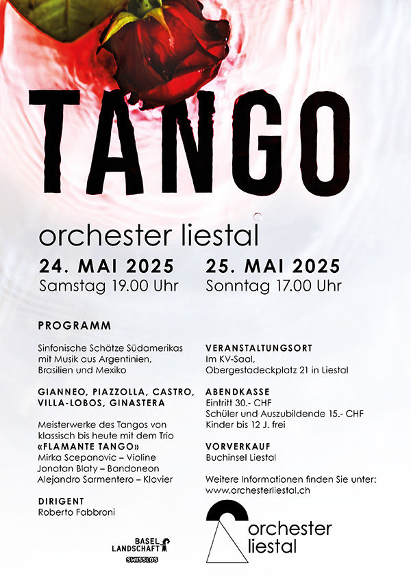 Flamante Trio mit Liestal Orchester