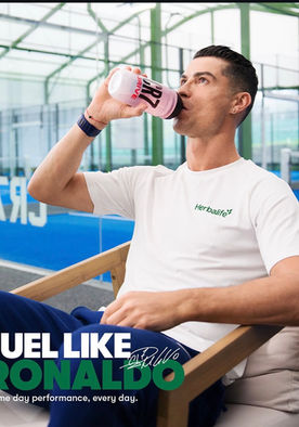 Campaign for Herbalife with CR7 - Cristiano Ronaldo