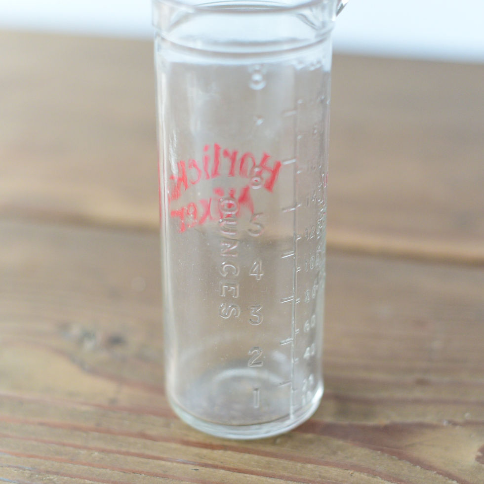 Thumbnail: Holick Mixer (Small Size Glass Jug from 1930s (Made in England)