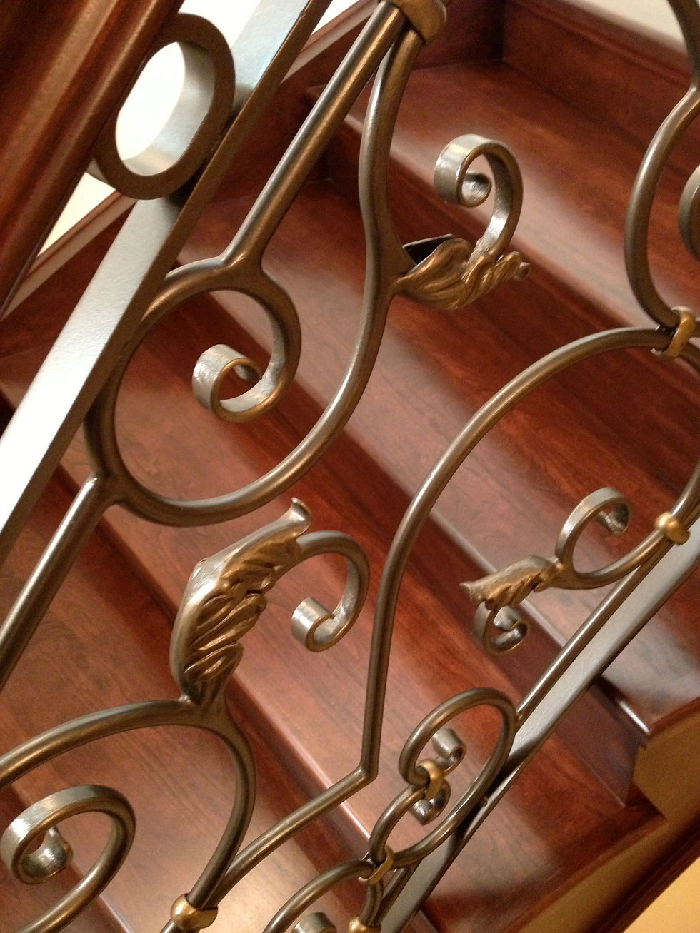 Acanthus Leaf Railing Detail
