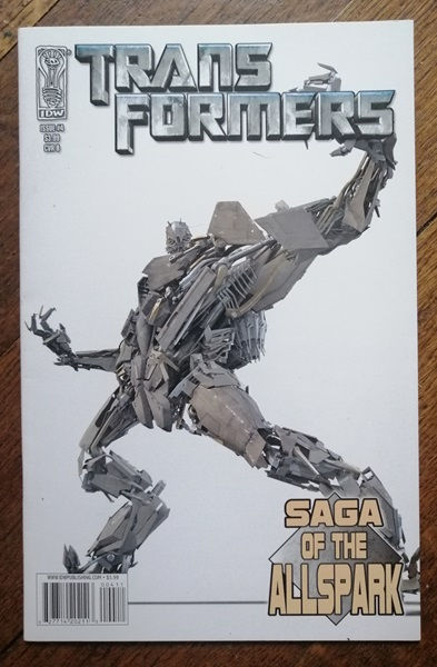 Thumbnail: TRANSFORMERS : SAGA OF THE ALLSPARK # 1 2 3 & 4 COVER B SET, VFN/NM, 2008, IDW