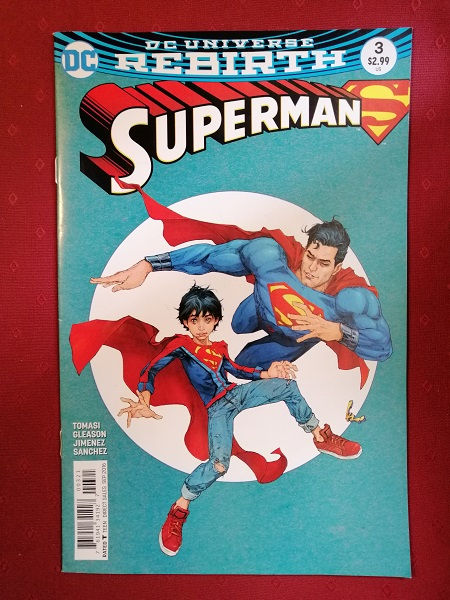 SUPERMAN (2016) #  3, 1st print, variant cover, NM, DC comics