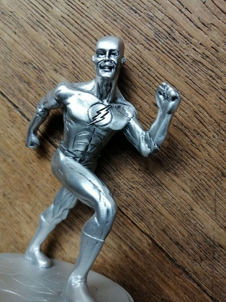 Thumbnail: JLA PEWTER FIGURE SERIES : THE FLASH, 4" figure, DC Direct, 2001, Mint boxed