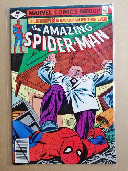 AMAZING SPIDER-MAN # 197 , VFN copy, 1979