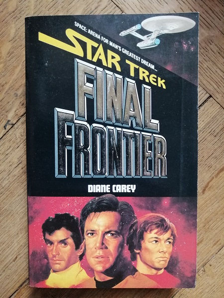 STAR TREK GIANT: FINAL FRONTIER by Diane Carey, Paperback Novel, 1st UK