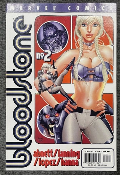 BLOODSTONE # 2 , 2ND APPEARANCE ELSA BLOODSTONE, NM