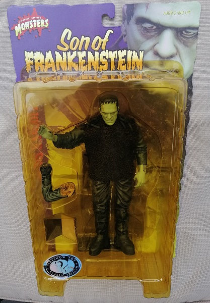 UNIVERSAL MONSTERS SON OF FRANKENSTEIN 8" FIGURE, SIDESHOW TOYS, 2000, MOC